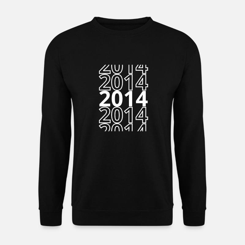 2014 2014 2014 - Sweat-shirt Unisexe - noir