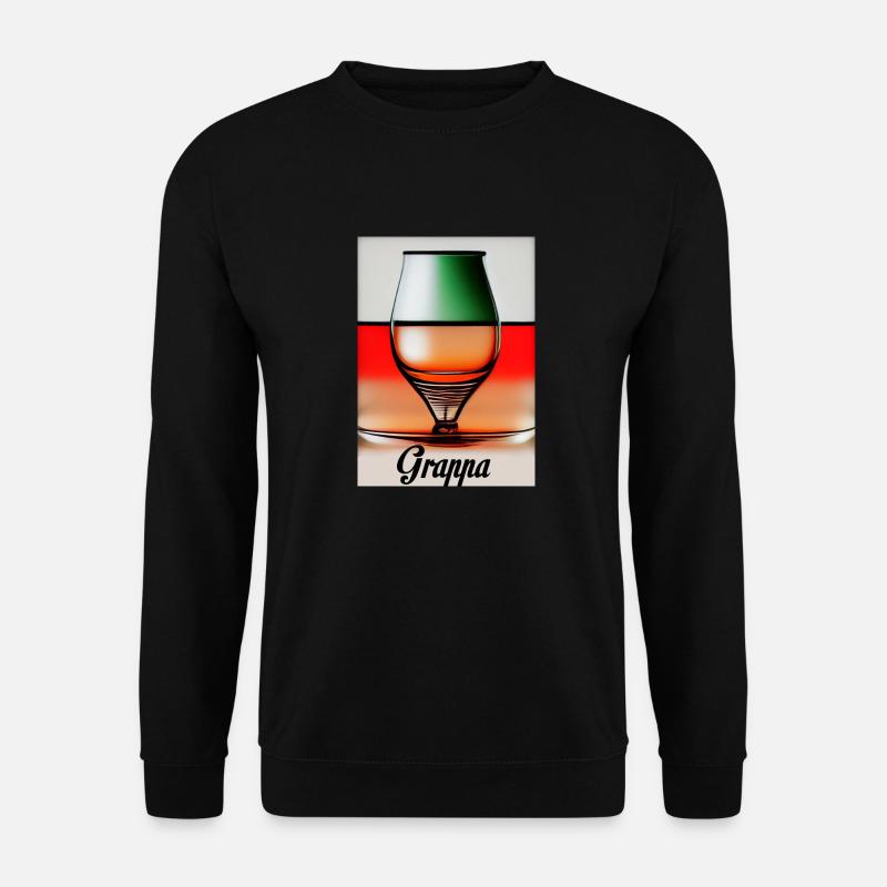 Grappa for connoisseurs - Unisex Sweatshirt - black