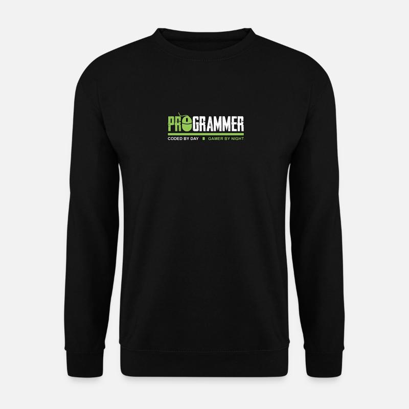 ProGrammer Gamer Programmeur Nerd PC cadeau - Sweat-shirt Unisexe - noir