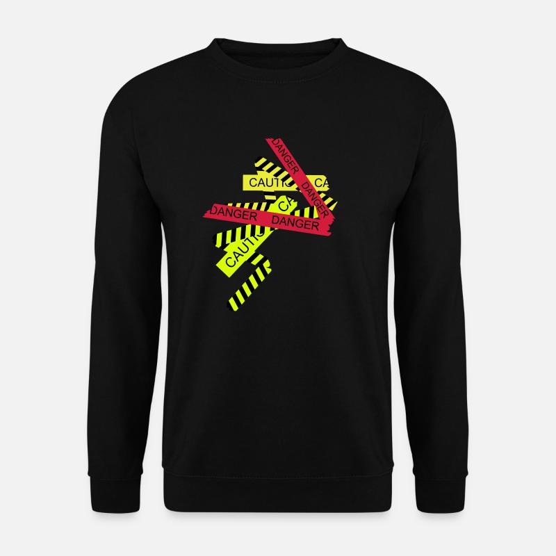 danger - Unisex Pullover - Schwarz