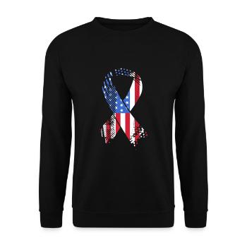 Sclérose en plaques SEP - Sweat-shirt Unisexe - noir - Devant - Alina (178cm) & Michal (187cm)