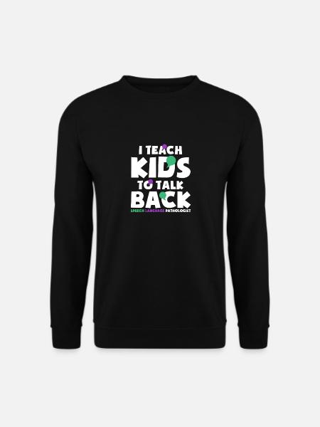 Logopäde Sprachtherapie Sprachtherapeut - Unisex Pullover - Schwarz