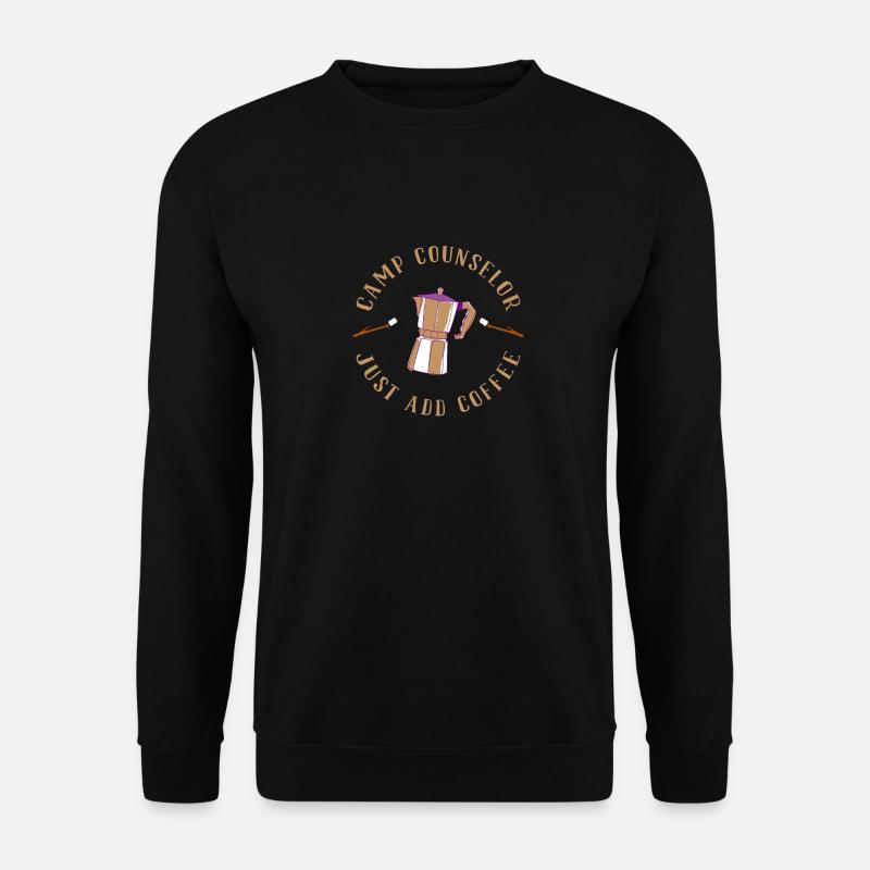 Zeltlager Leiter Sommercamp - Unisex Pullover - Schwarz