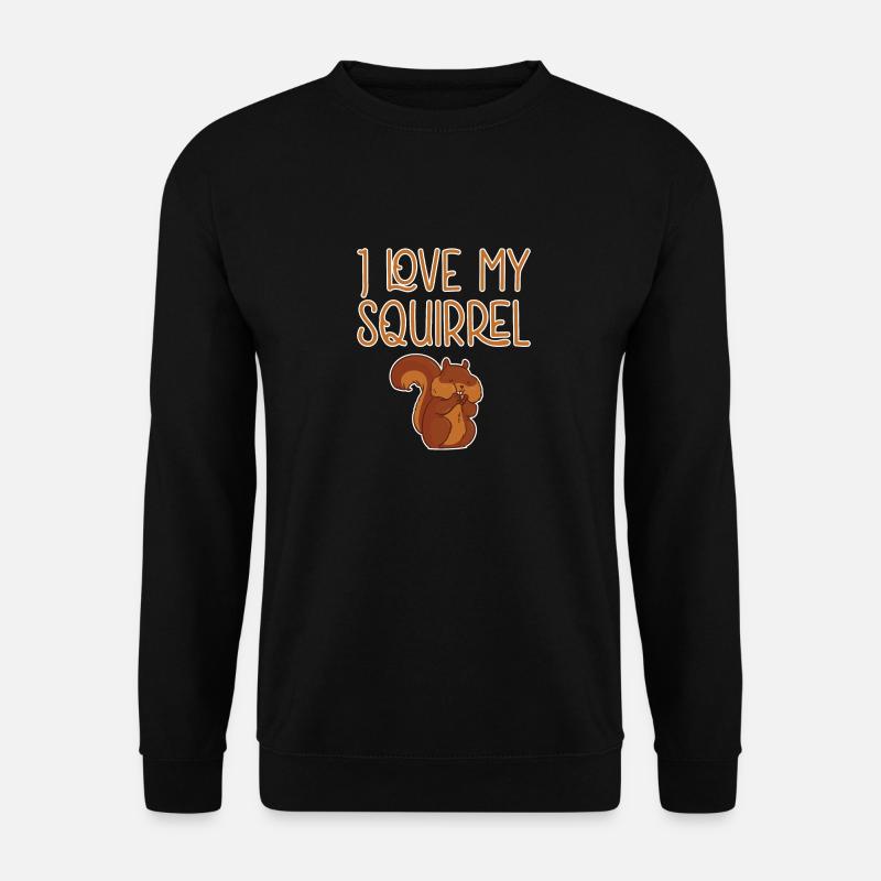 Eichhörnchen - Unisex Pullover - Schwarz