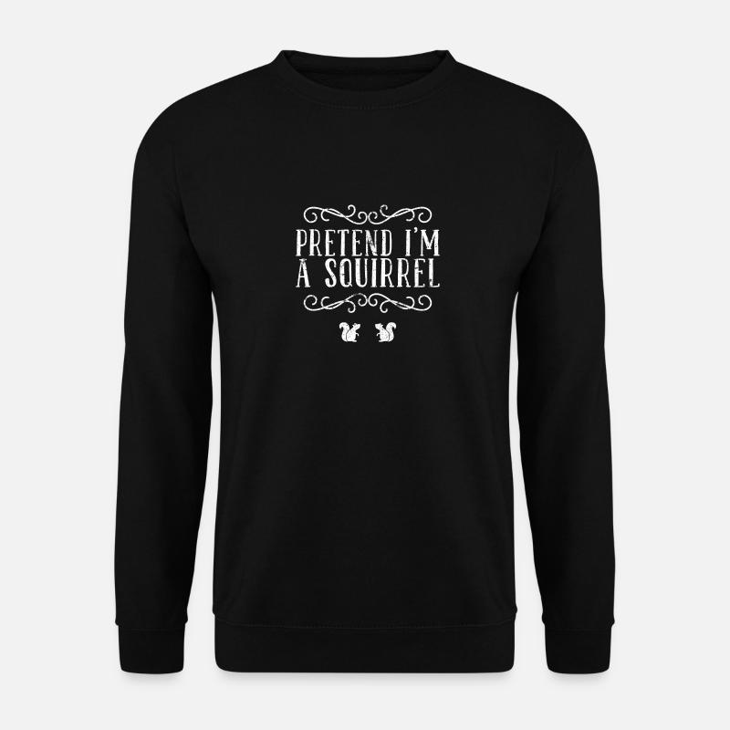 Squirrel - Unisex Sweatshirt - black
