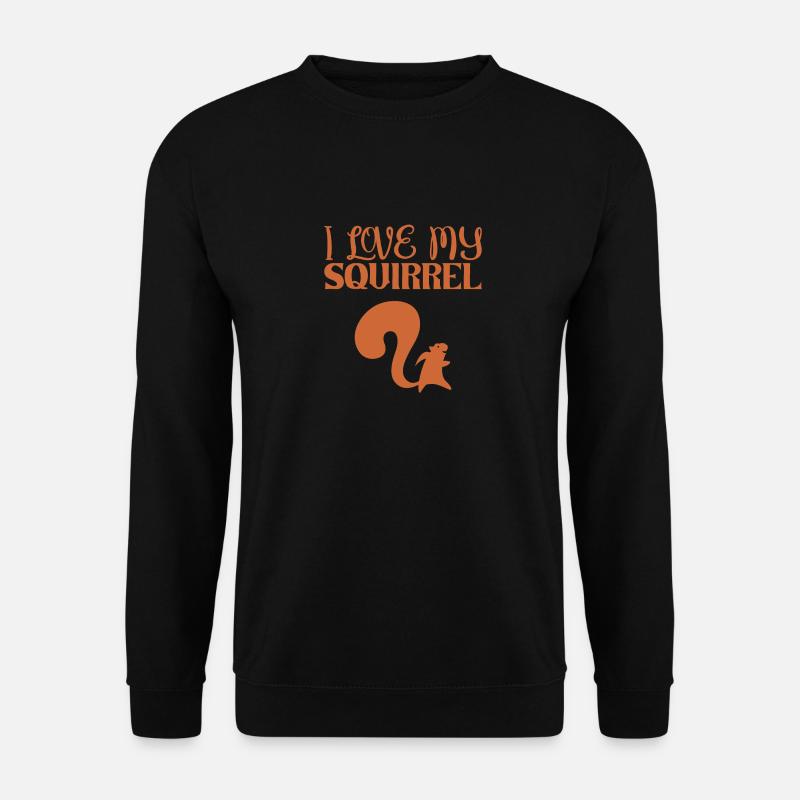 Eichhörnchen - Unisex Pullover - Schwarz