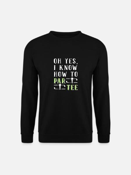 Golf Golfers Golfers - Unisex Sweatshirt - black