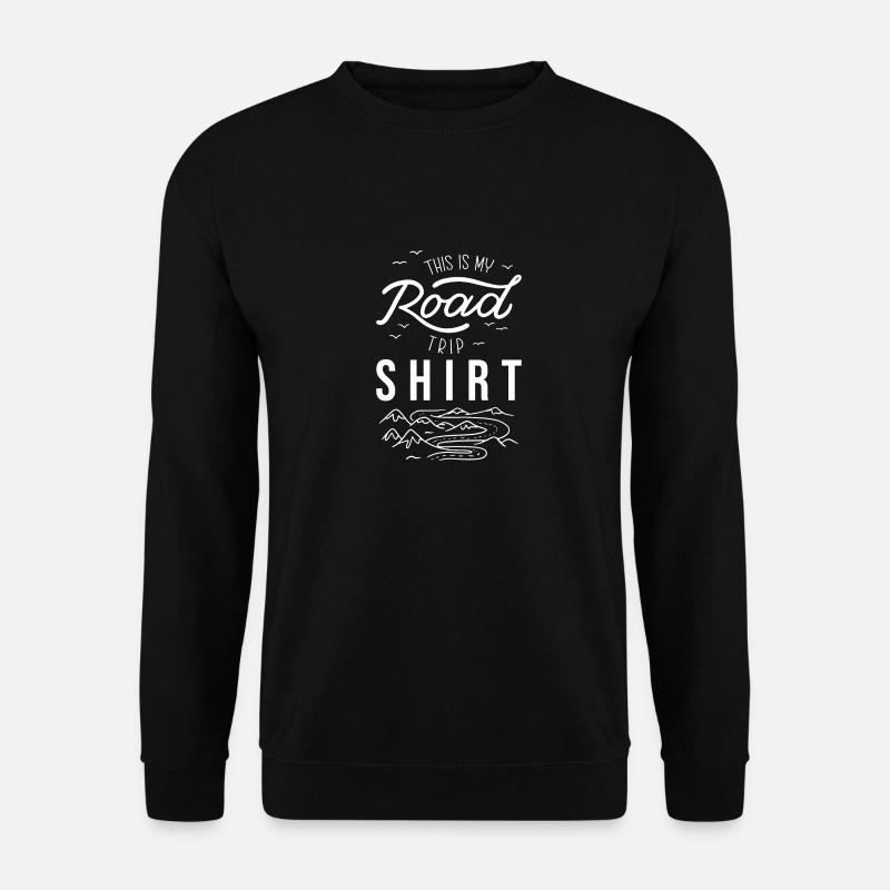 Road Trip - Unisex Sweatshirt - black