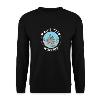 Road Trip - Sweat-shirt Unisexe - noir - Devant - Alina (178cm) & Michal (187cm)