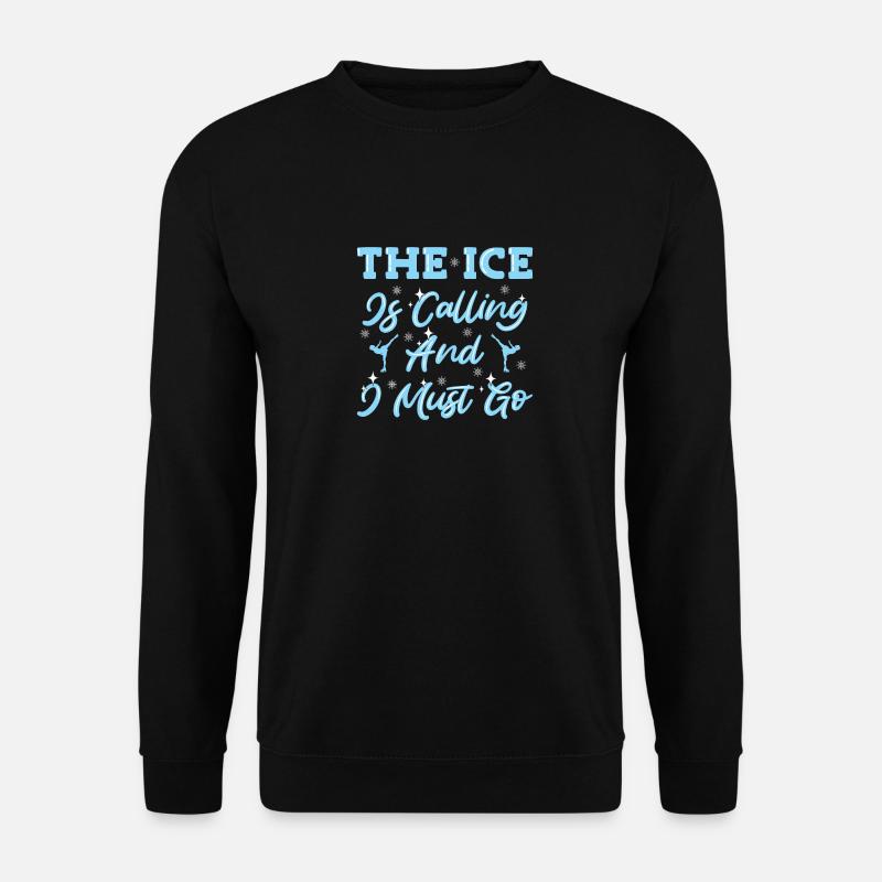 Eiskunstlauf - Unisex Pullover - Schwarz