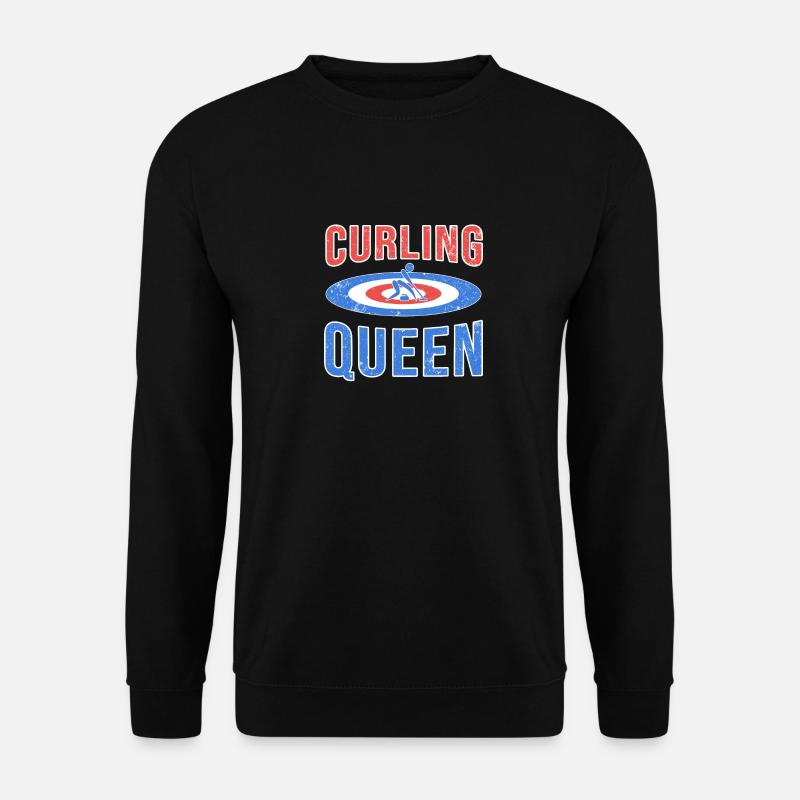 Curling - Unisex Sweatshirt - black