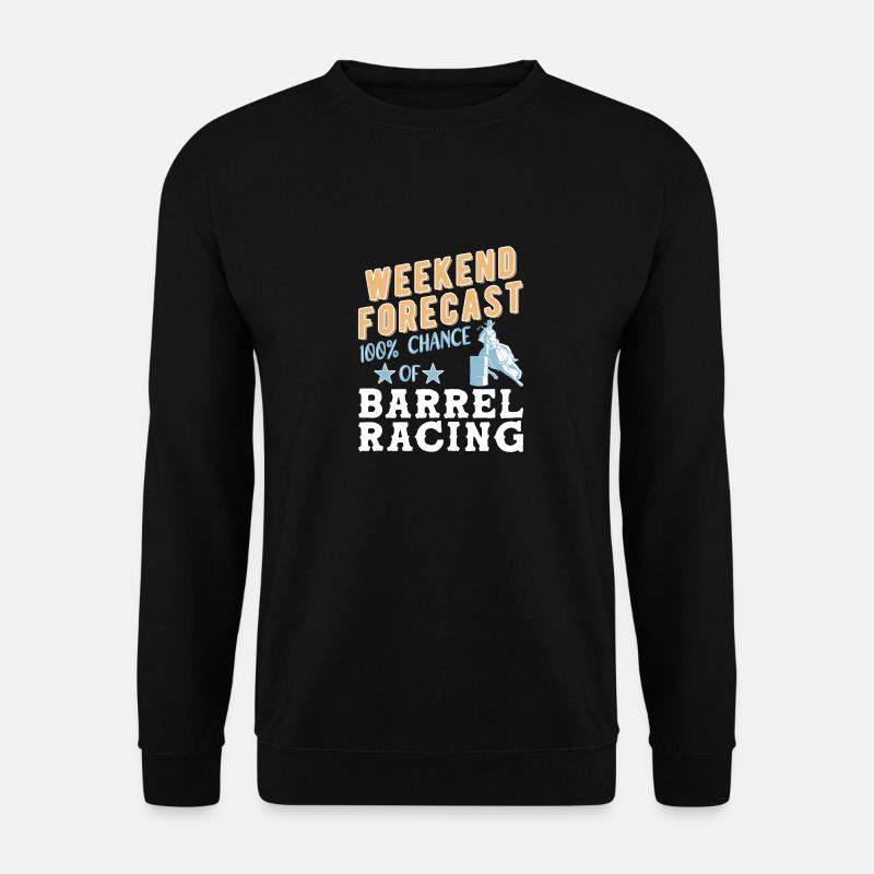 Barrel Racing - Unisex Sweatshirt - black