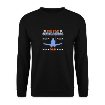 Gymnastik Turnen Turner - Unisex Pullover - Schwarz - Vorne - Alina (178cm) & Michal (187cm)