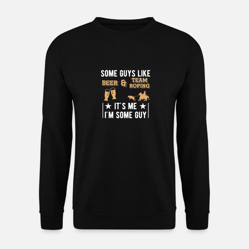 Équipe Roping - Sweat-shirt Unisexe - noir