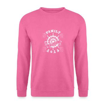 Croisière Vacances en famille - Sweat-shirt Unisexe - rose - Devant