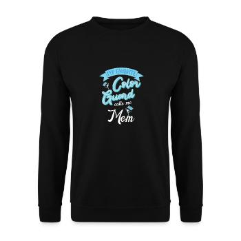 Color Guard - Unisex Sweatshirt - black - Front - Alina (178cm) & Michal (187cm)