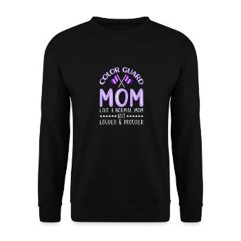 Color Guard - Unisex Sweatshirt - black - Front - Alina (178cm) & Michal (187cm)