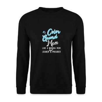 Color Guard - Unisex Sweatshirt - black - Front - Alina (178cm) & Michal (187cm)