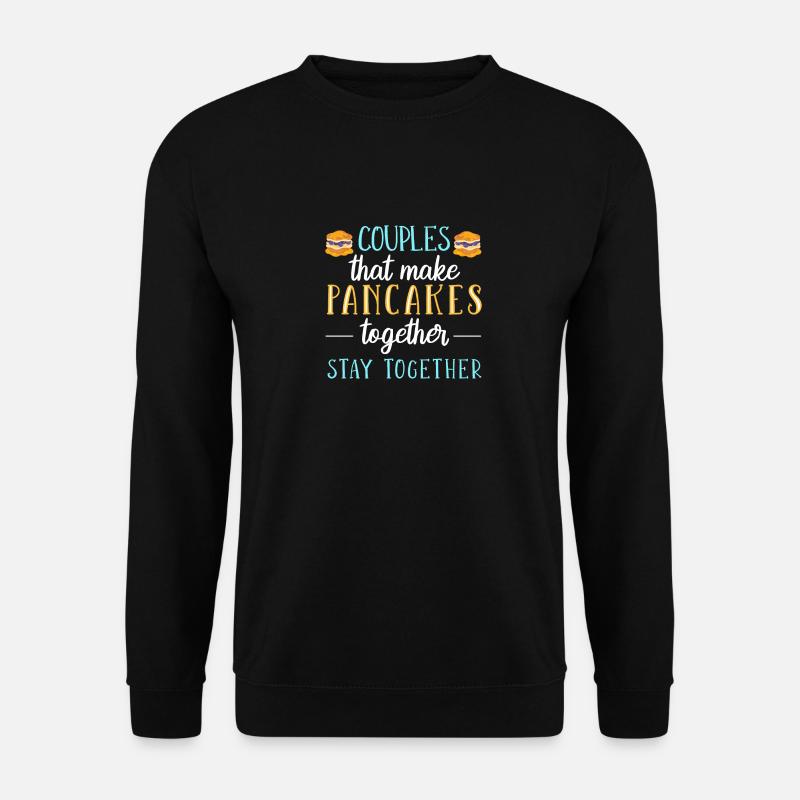 Pancake - Unisex Sweatshirt - black