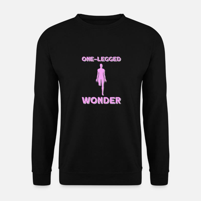 Rollstuhl Rollstuhlfahrer - Unisex Pullover - Schwarz