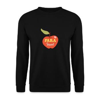 Paraprofessional - Unisex Sweatshirt - black - Front - Alina (178cm) & Michal (187cm)
