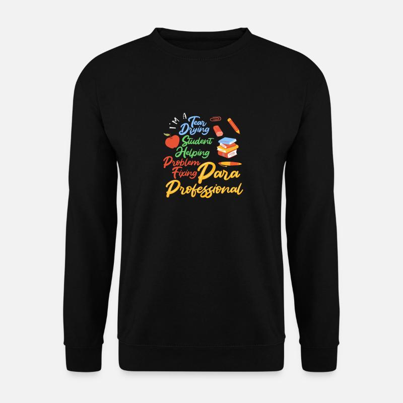 Paraprofessional - Unisex Pullover - Schwarz