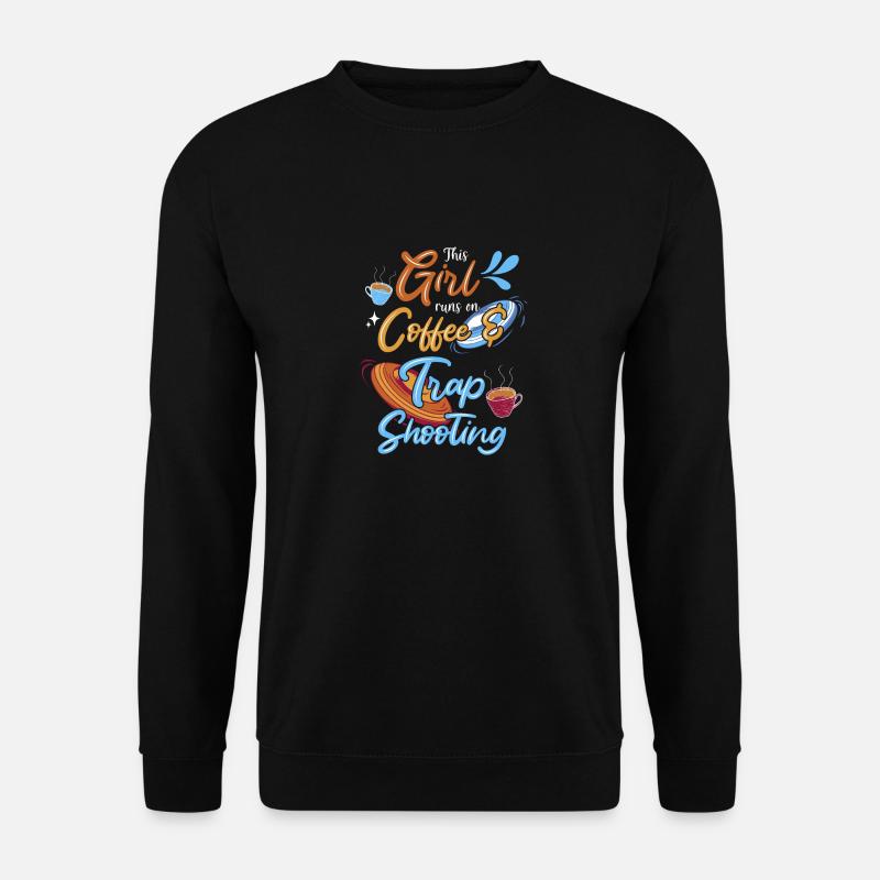 Clay pigeon shooting - Unisex Sweatshirt - black