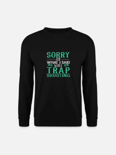 Clay pigeon shooting - Unisex Sweatshirt - black