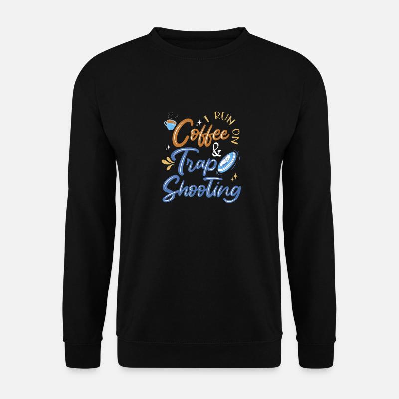 Clay pigeon shooting - Unisex Sweatshirt - black