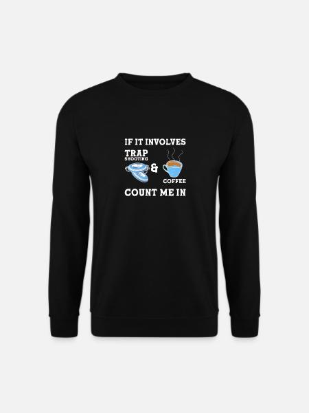 Clay pigeon shooting - Unisex Sweatshirt - black