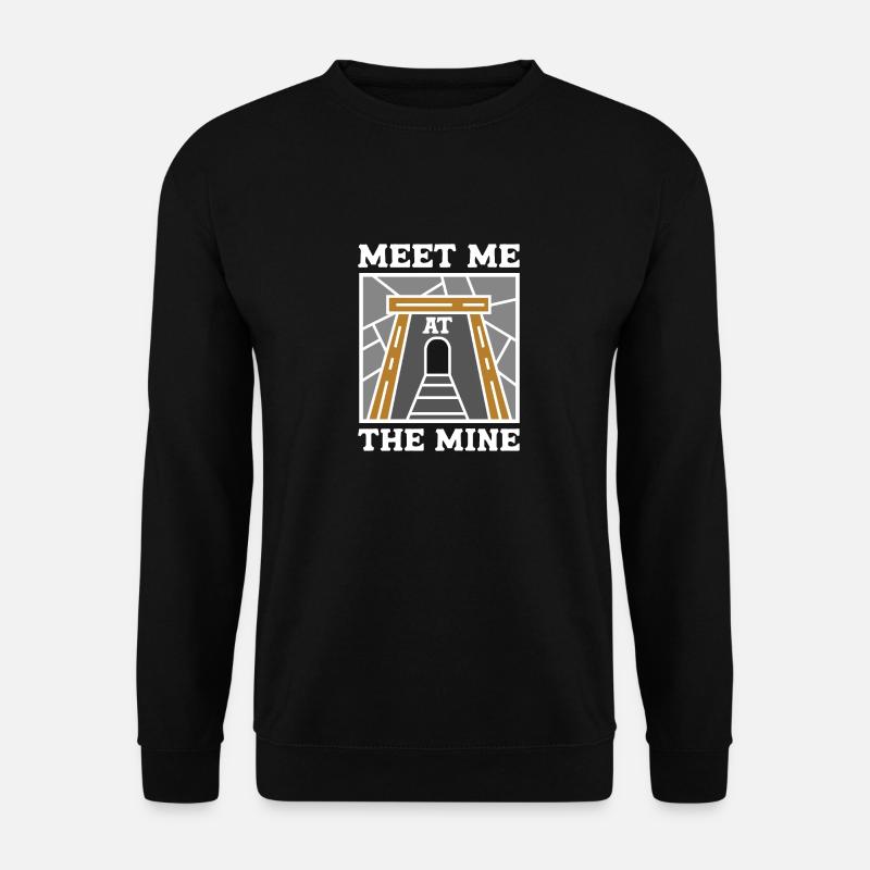 Mine Miners - Unisex Sweatshirt - black