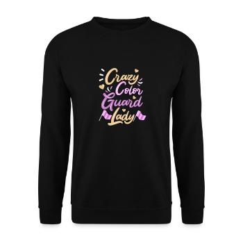 Color Guard - Unisex Sweatshirt - black - Front - Alina (178cm) & Michal (187cm)
