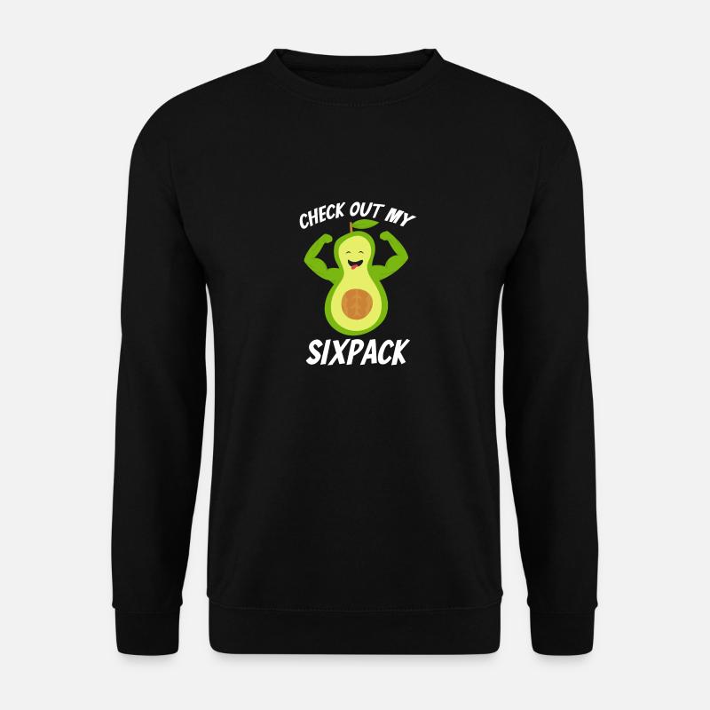 Avocado - Unisex Pullover - Schwarz