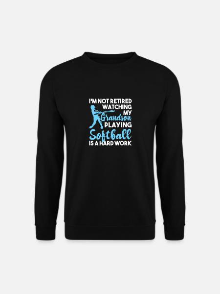 Softball - Sweat-shirt Unisexe - noir