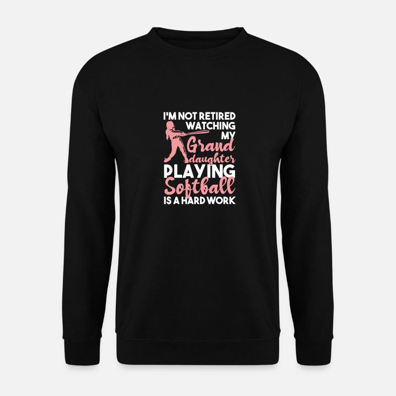Softball - Unisex Sweatshirt - black