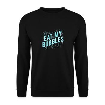 Schwimmen Schwimmer - Unisex Pullover - Schwarz - Vorne - Alina (178cm) & Michal (187cm)