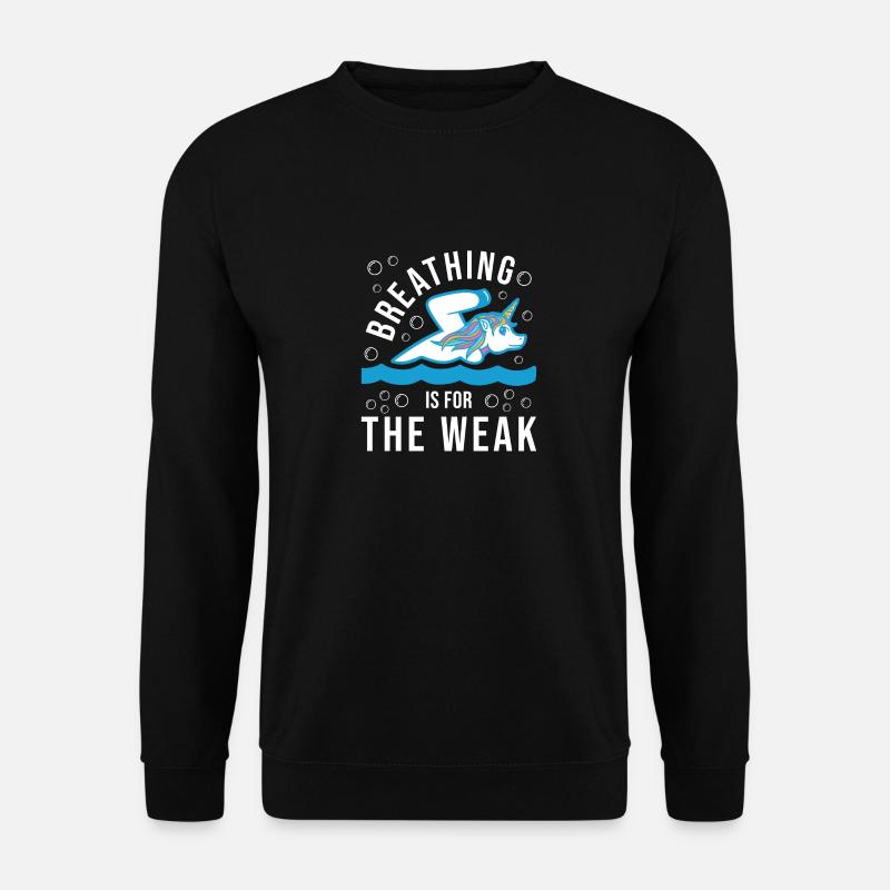 Swimming Swimmers - Unisex Sweatshirt - black