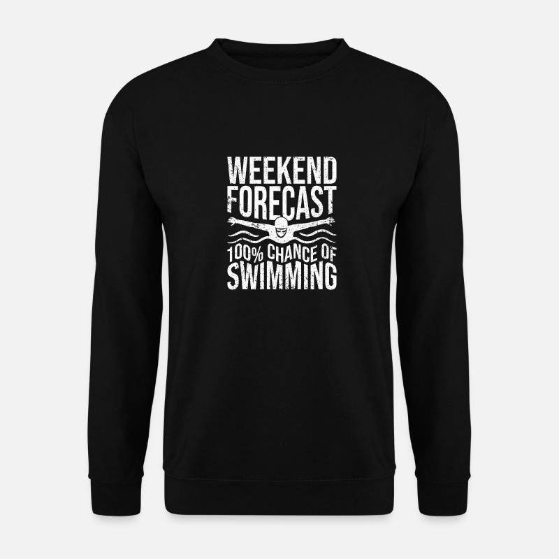 Swimming Swimmers - Unisex Sweatshirt - black