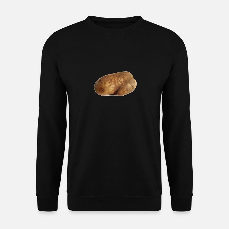 Kartoffel-Kartofflichkeit - Unisex Pullover - Schwarz