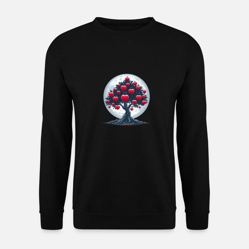 Mondbaum - ArbraHeart - Unisex Pullover - Schwarz
