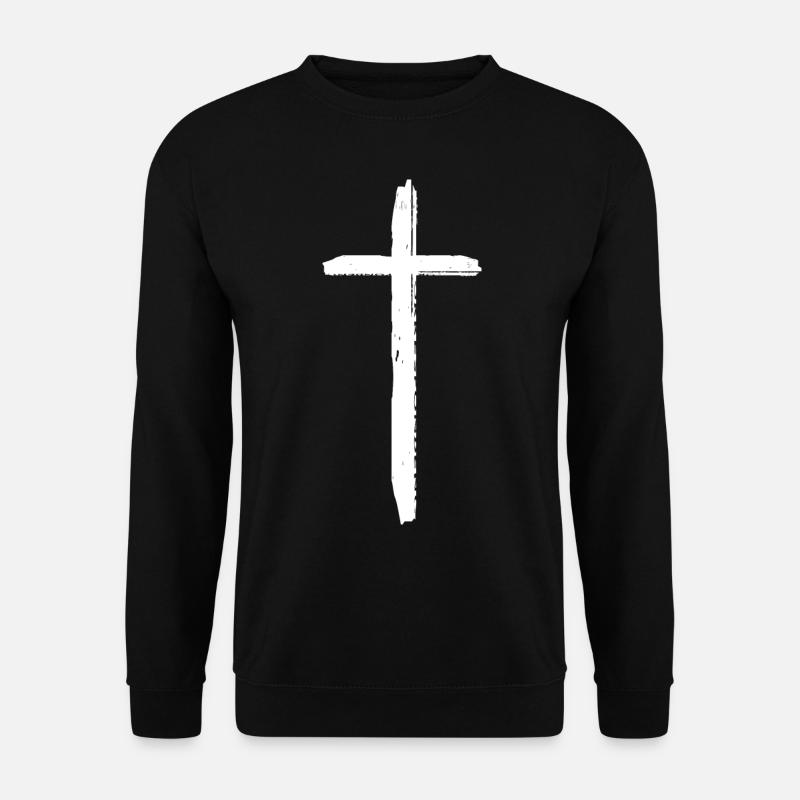 cross - Unisex Sweatshirt - black