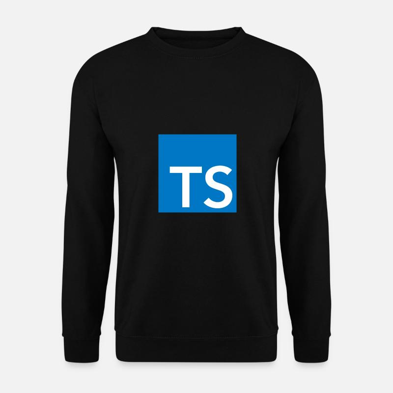 TypeScript Logo - Unisex Sweatshirt - black