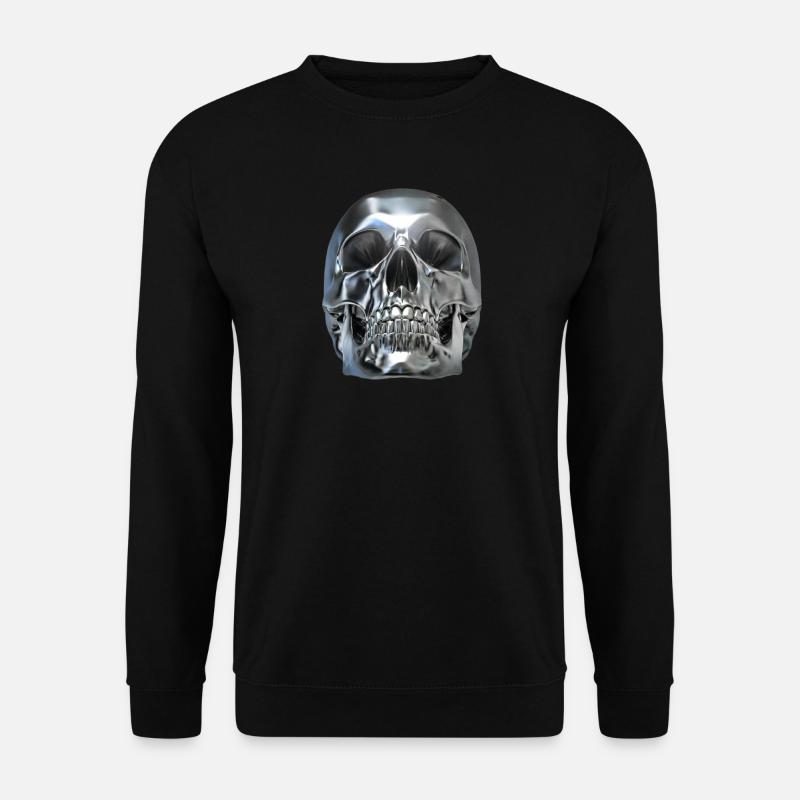 Platin Skull - Unisex Pullover - Schwarz