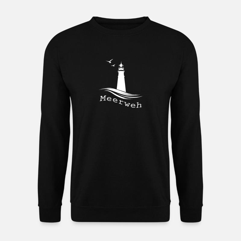 Meerweh - Unisex Pullover - Schwarz