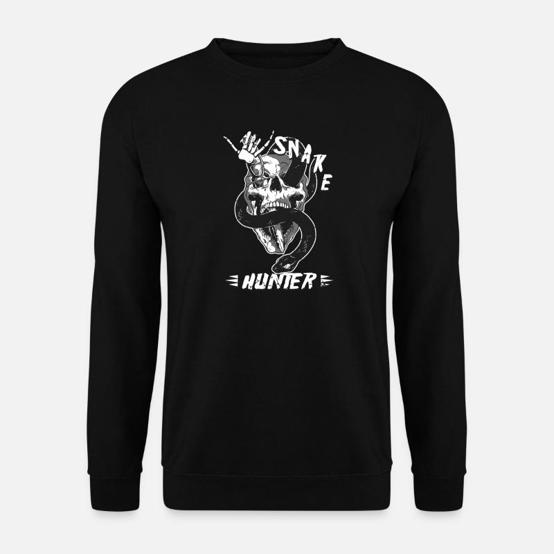 Schlangen Jäger - Unisex Pullover - Schwarz