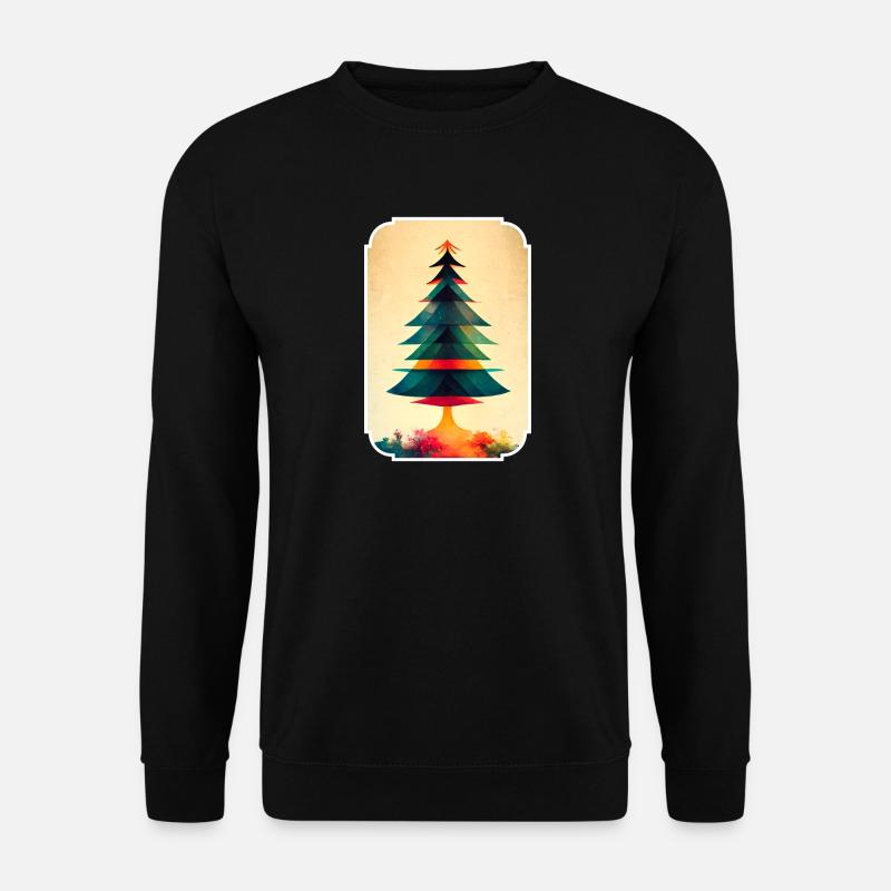 Christmas tree take-off - Unisex Sweatshirt - black
