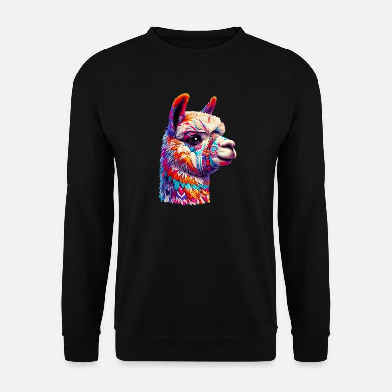 Alpaka - Unisex Pullover - Schwarz