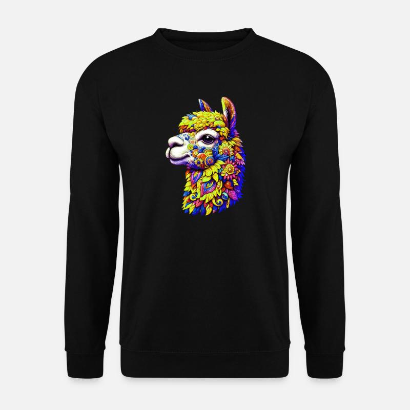 Alpaka - Unisex Pullover - Schwarz