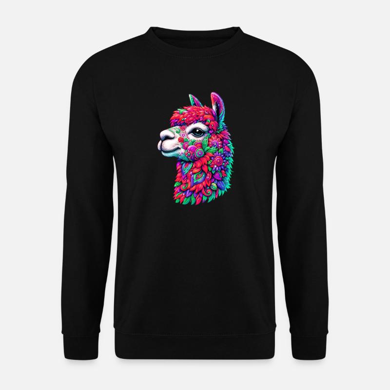 Alpaka - Unisex Pullover - Schwarz
