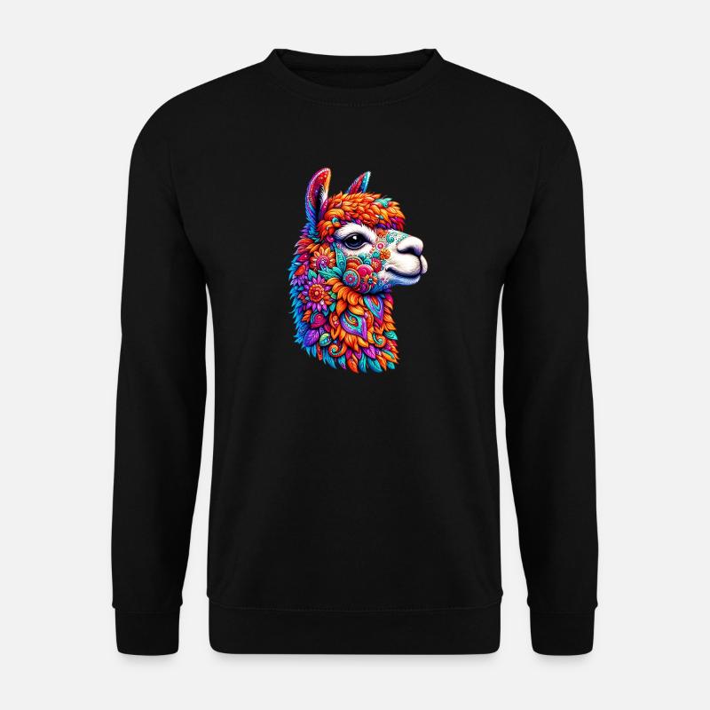Alpaka - Unisex Pullover - Schwarz